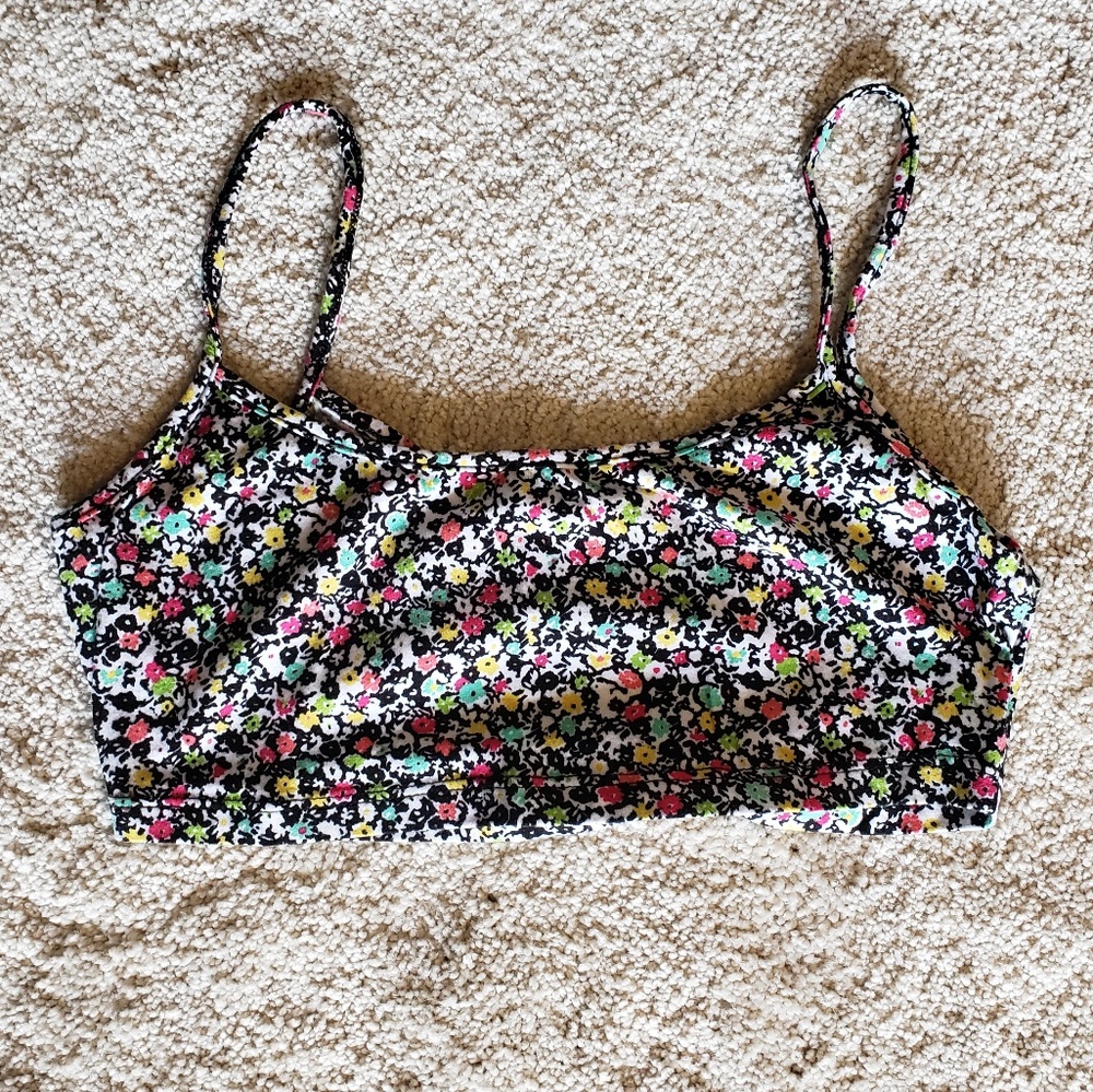 Floral crop top